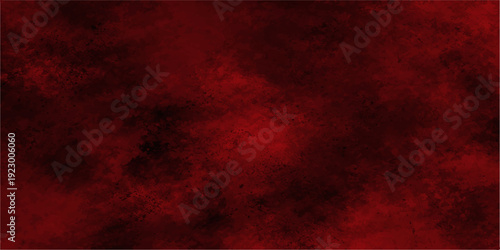 A dark vintage wallpaper design featuring a textured grunge red background with aged stripes, smoke patterns, and dirty orange flame accents on an old paper backdrop