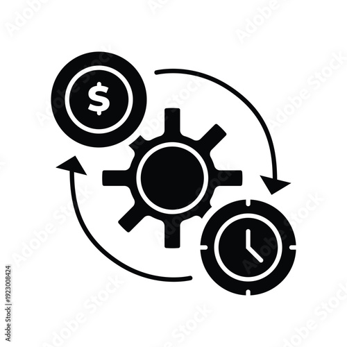 Finance and Economy Time Management and Business Operations Concept