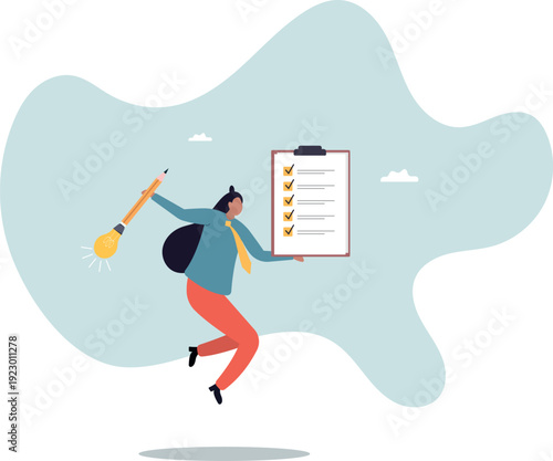 Survey or feedback opinion, checklist of completion or questionnaire form, evaluation or assessment review,human life and situation.