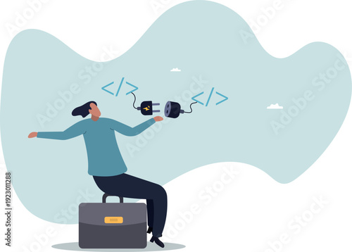 API, application programming interface to connect between software or application,human life and situation.