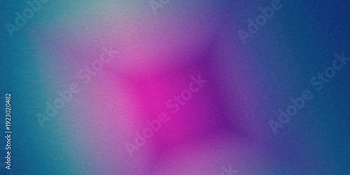 Teal and magenta grainy background smooth gradient noise texture abstract banner poster header backdrop design