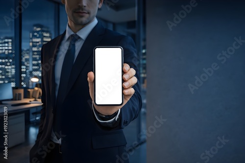 blank phone screen for night theme edits