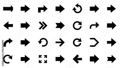 Set of gray icons representing people and clocks in a grid pattern.