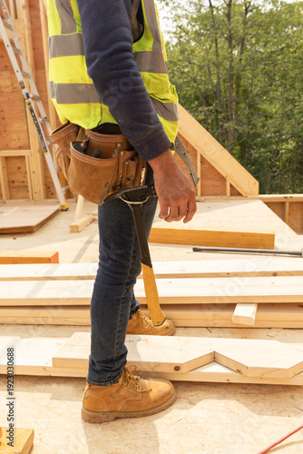 Wallpaper Mural  Construction worker hand tool belt  Torontodigital.ca