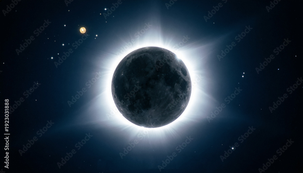 Fototapeta premium solar eclipse in the sky
