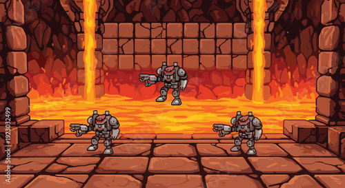 This atmospheric illustration of crumbling ruins evokes a sense of mystery and history. Ideal for fantasy or adventure themed projects, or concepts re