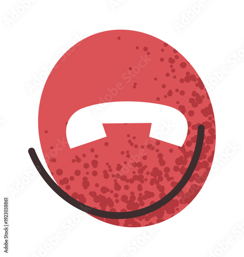 Reject call button hang up