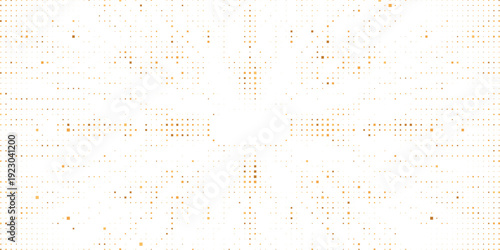Golden Square Pixel Burst Abstract Background Vector for Luxury Branding Design, Ideal for premium product packaging, finance presentations, corporate identity, award events and elegant web layouts