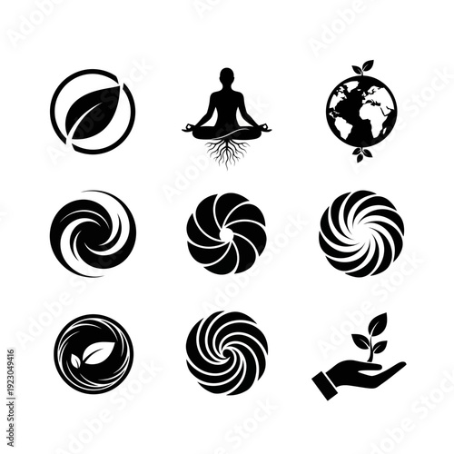 Collection of Nature and Wellness Icons 2.
