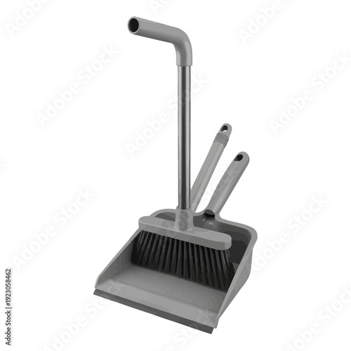 Dustpan and Brush Set for Cleaning.
