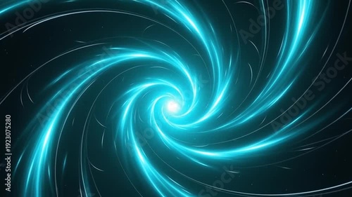 Mystic Whirlpool of Energy: A mesmerizing visual of a spiraling vortex of luminous, vibrant blue energy, creating a dynamic effect.