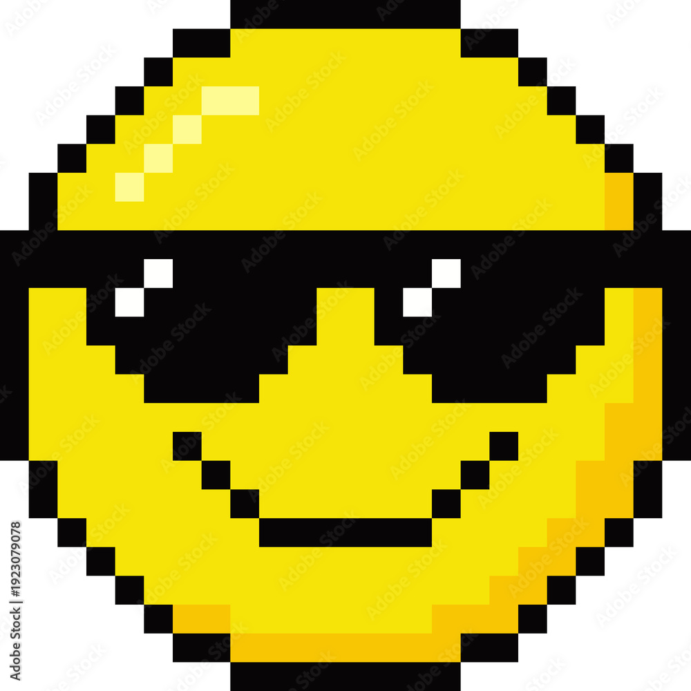 Fototapeta premium Retro pixel icon