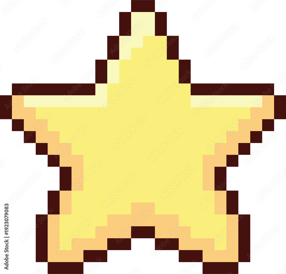 Fototapeta premium Cute girlish pixel icon