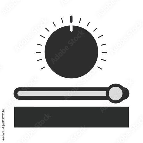 Control Knob and Slider Interface.