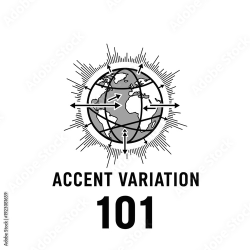 Accent Variation 101 Globe Arrows.