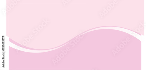 A soft pink and white gradient background with smooth, flowing wave patterns. The pink background adds a gentle, calming texture.