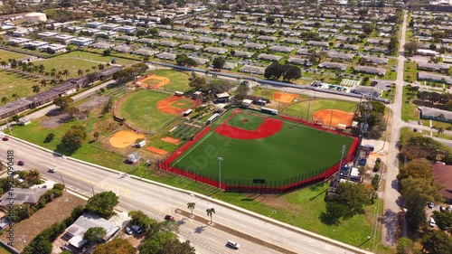 Baseball field sports park Boynton Beach Florida