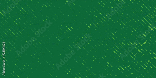 Abstract Green Background with Intense Gritty Stippling Texture