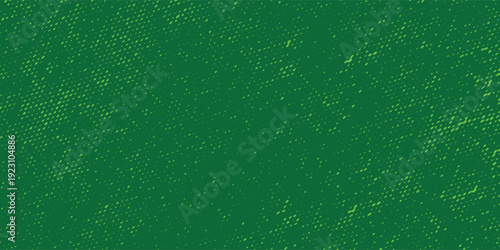 Abstract Green Background with Intense Gritty Stippling Texture