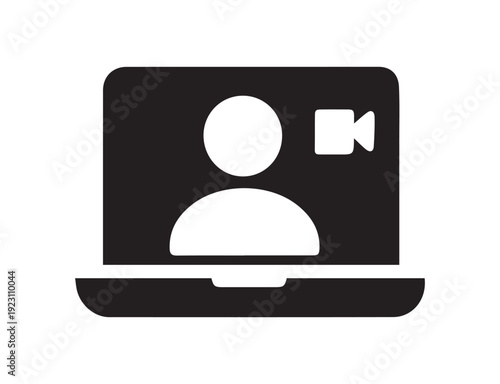 Video Conferencing Online Meeting Icon