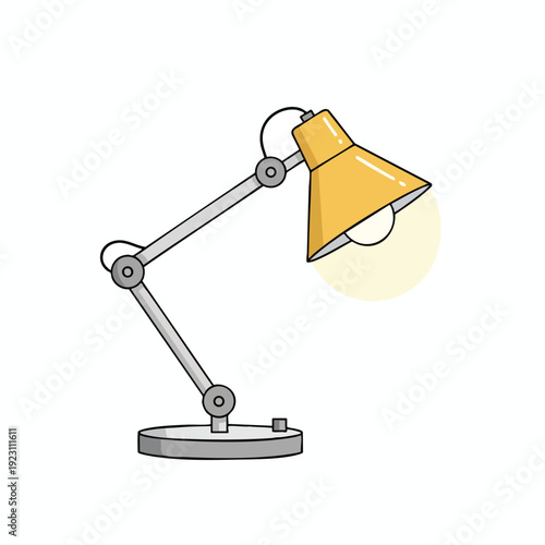 Modern Adjustable Desk Lamp for Study and Office Environments