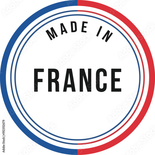 Authentic Made in France Label for Quality Products - Premium French Craftsmanship