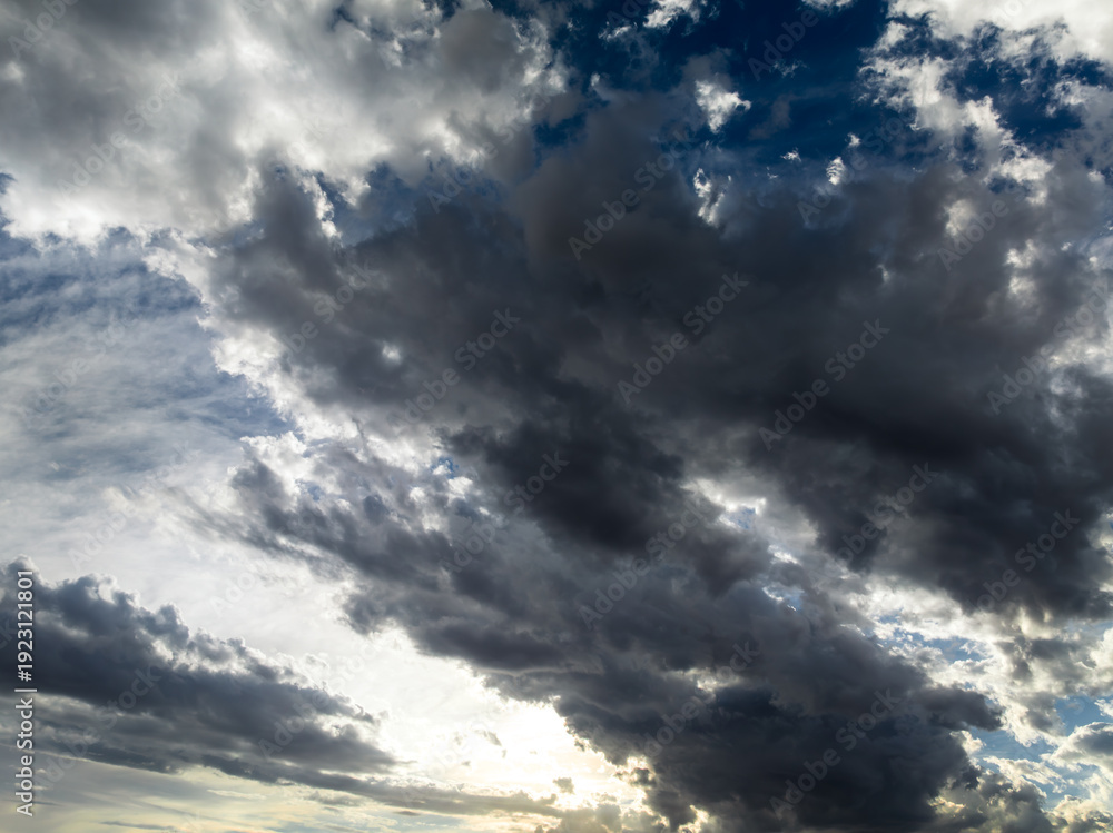 Obraz premium The Brooding Summer Storm Sky