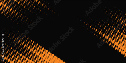 orange black brush Car sticker wrap pattern banner abstract sporty lines black orange color combination grunge brush modern pattern racing motorsport design.vector illustration. eps 10