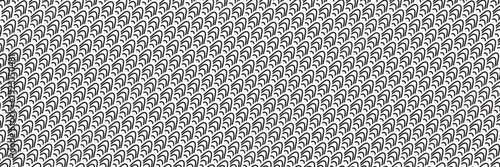 Black snake skin pattern isolated on white background eps 10