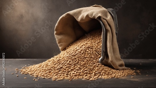 料理と照明が重なる金融危機局面のビジュアル