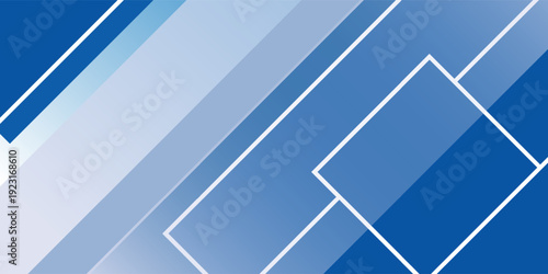 Abstract stripe blue background with dynamic effect. Motion vector Illustration with white lines decoration. Trendy dark navy blue gradients. Can be used for advertising, marketing, presentation