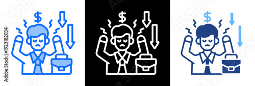 Budget Stress triplestyle icon