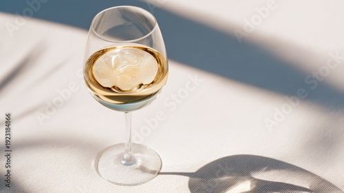 sauvignon blanc day celebration, crystal clear glass of white wine, vibrant pale gold color, aromatic white wine, luxury lifestyle photography