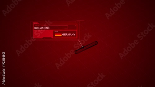 A German Submarine is identified on Military Rada