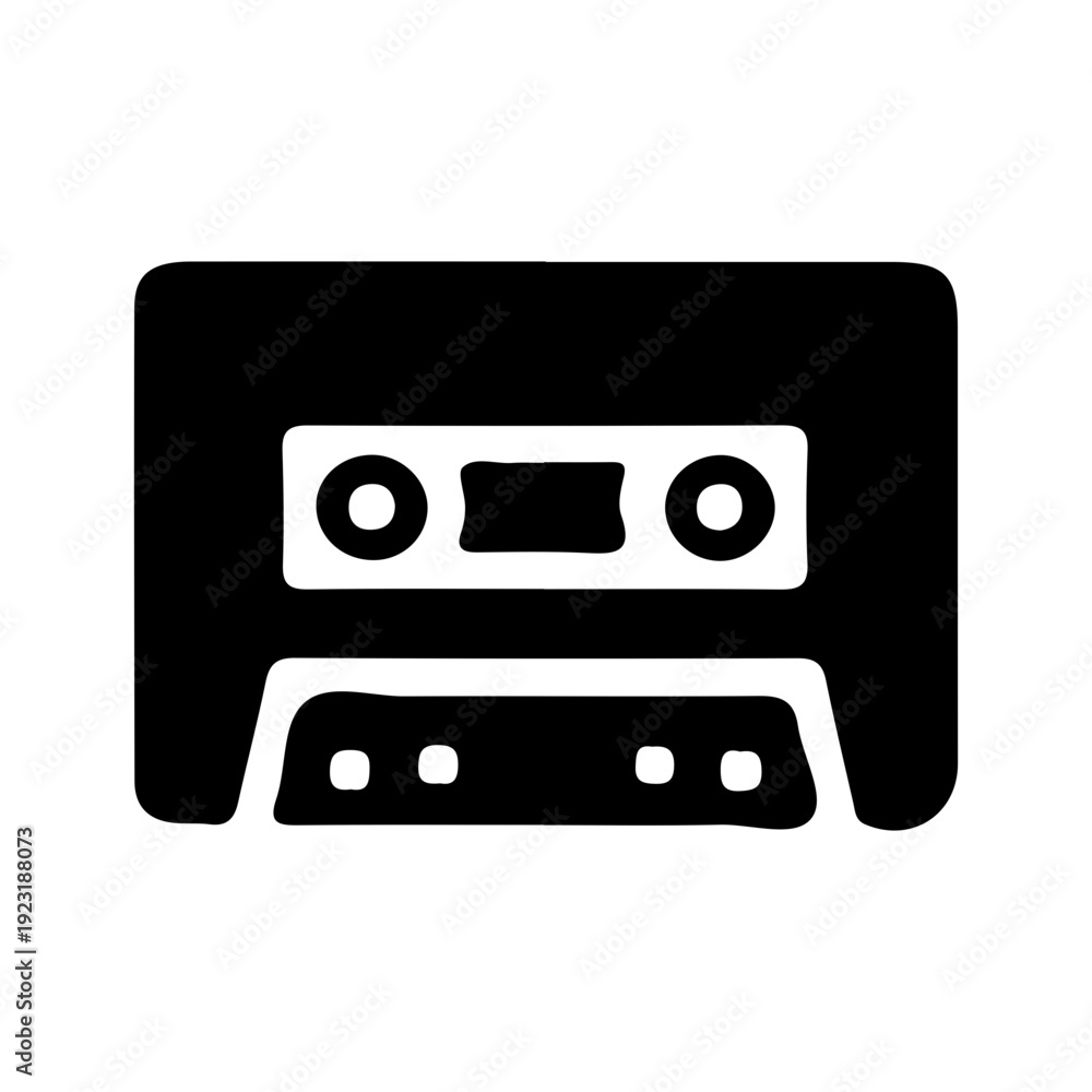 Obraz premium Retro Audio Cassette Icon