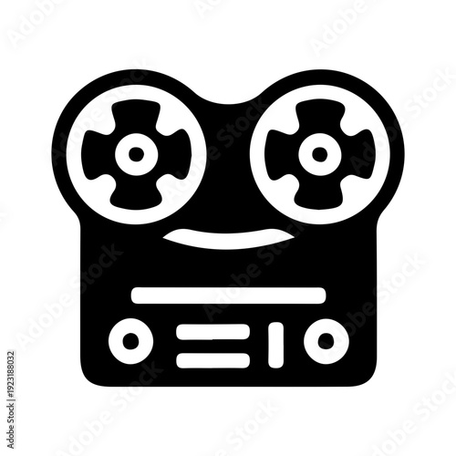 Reel to Reel Tape Recorder Icon