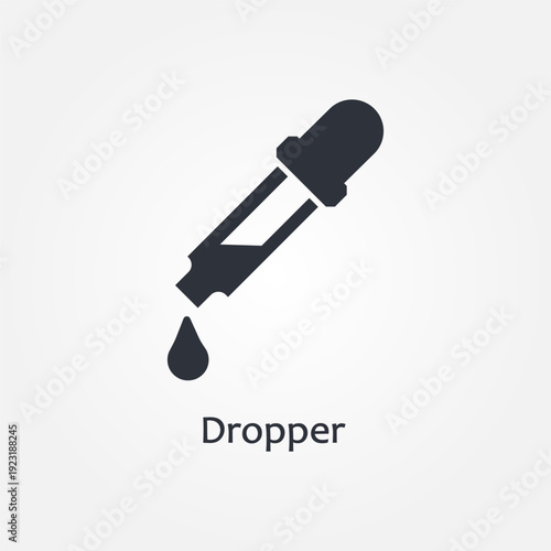 dropper icon symbol illustration vector eps10 logo template design pattern seamless bright minimal design flat design realistic style simple design modern design
