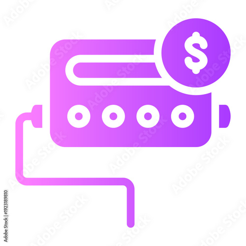 money gradient icon