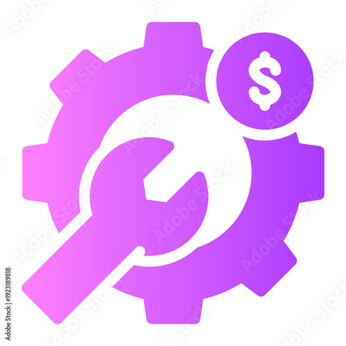money gradient icon