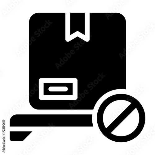 block glyph icon