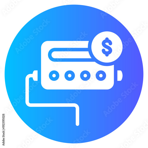 money gradient icon