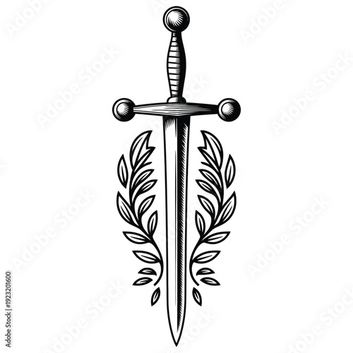 sword vector illustration