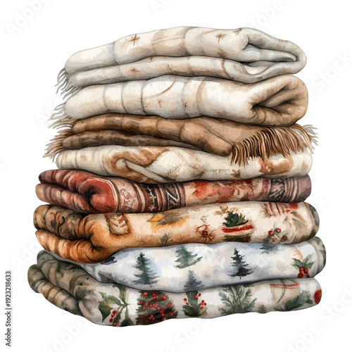 Vintage Watercolor Red Snare Drum Clipart with Gold Hardware and Ornate Percussion Detailing - Musical Instrument Illustration