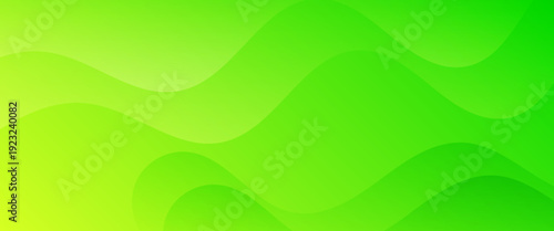 green background. fresh vector background featuring smooth, overlapping organic waves in lime and emerald gradients. Perfect for eco-friendly branding, spring themes, and modern web headers.