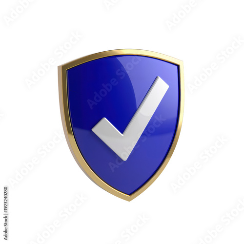 Security check shield icon