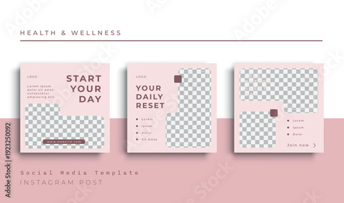 instagram post template