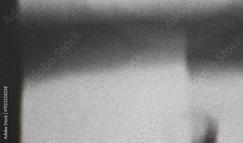 Photocopies of a black and white sheet of paper with a background or texture with grain and noise illustration