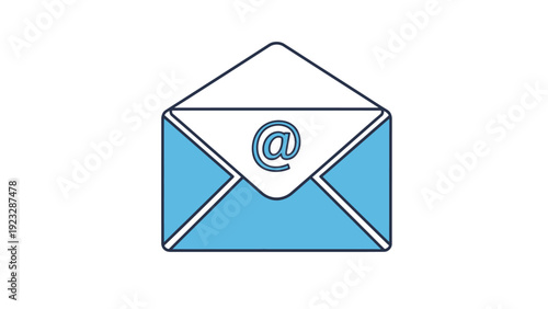 Free Download Email Envelope Icon Simple Design. - GFXLoad