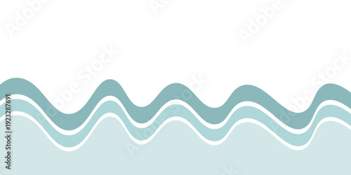 Groovy retro abstract sunset in a sea backgrounds. doodle shapes in trendy naive hippie 60s 70s style. Square wavy vector illustration in yellow colors.