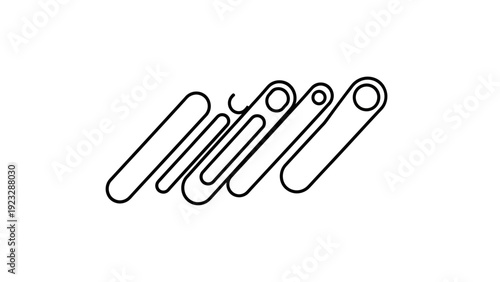 paper clips connected together
